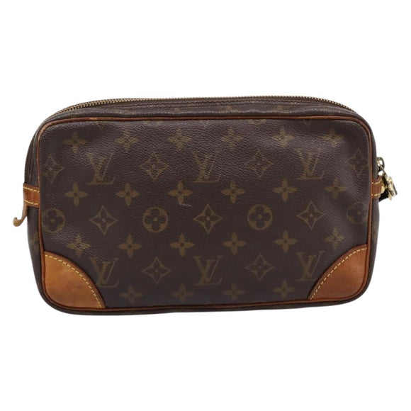 LOUIS VUITTON Monogram Marly Dragonne GM Clutch Bag M51825 LV Auth 205182A