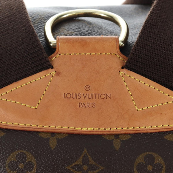 LOUIS VUITTON Monogram Montsouris GM Backpack M51135 LV Auth 205184V