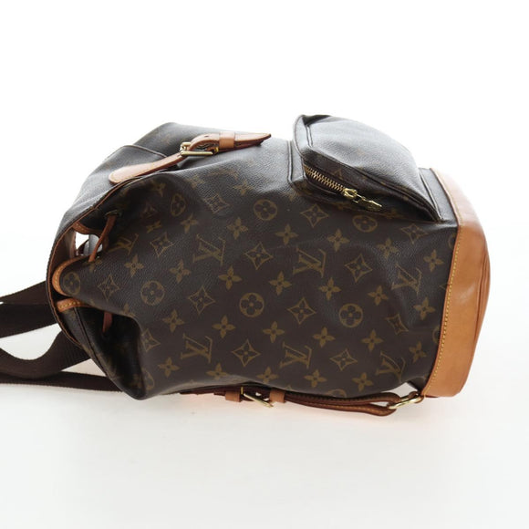 LOUIS VUITTON Monogram Montsouris GM Backpack M51135 LV Auth 205184V