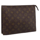LOUIS VUITTON Monogram Poche Toilette 26 Pouch M47542 LV Auth 205185-1
