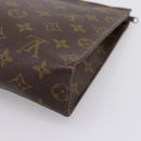 LOUIS VUITTON Monogram Poche Toilette 26 Pouch M47542 LV Auth 205185-14