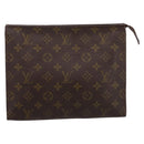 LOUIS VUITTON Monogram Poche Toilette 26 Pouch M47542 LV Auth 205185-13