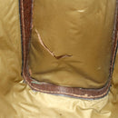 GUCCI GG Supreme Web Sherry Line Clutch Bag PVC Beige Auth 205187-17