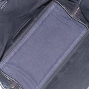 Balenciaga Navy Cabas S Hand Bag Canvas Navy Silver 339933 Auth 205192-16