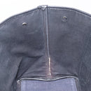 Balenciaga Navy Cabas S Hand Bag Canvas Navy Silver 339933 Auth 205192-17