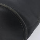 Coach Shoulder Bag Leather Black Gold Auth 205194-10