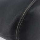 Coach Shoulder Bag Leather Black Gold Auth 205194-11