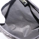 PRADA Shoulder Bag Nylon Black Silver Auth 205200-11
