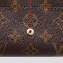 LOUIS VUITTON Monogram Portefeiulle Sarah Retiro Poppy Petal M41951 Auth 205201M-8