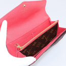LOUIS VUITTON Monogram Portefeiulle Sarah Retiro Poppy Petal M41951 Auth 205201M-9