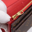 LOUIS VUITTON Monogram Portefeiulle Sarah Retiro Poppy Petal M41951 Auth 205201M-21