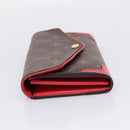 LOUIS VUITTON Monogram Portefeiulle Sarah Retiro Poppy Petal M41951 Auth 205201M-3