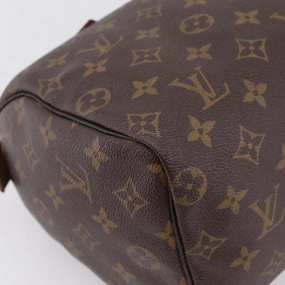 LOUIS VUITTON Monogram Speedy 25 Hand Bag M41528 LV Auth 205208
