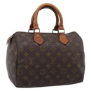 LOUIS VUITTON Monogram Speedy 25 Hand Bag M41528 LV Auth 205208-1