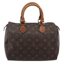 LOUIS VUITTON Monogram Speedy 25 Hand Bag M41528 LV Auth 205208-2