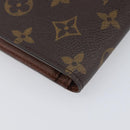 LOUIS VUITTON Monogram Porte Monnaie Billets Viennois Wallet M61663 Auth 205211V-16