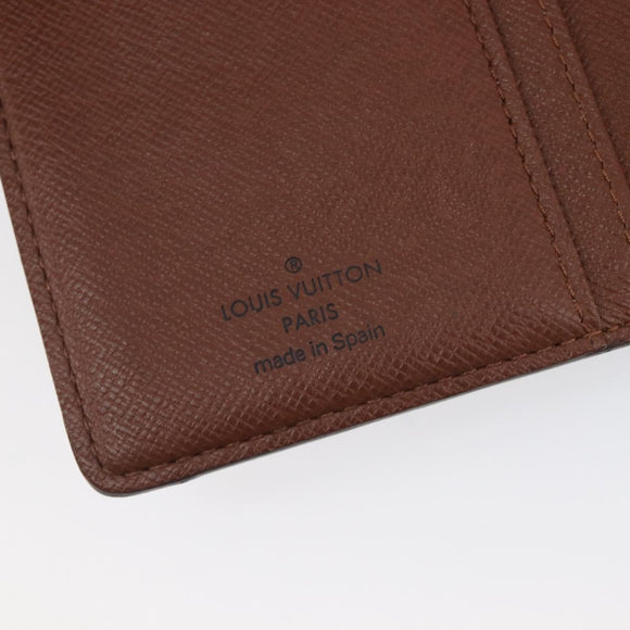 LOUIS VUITTON Monogram Porte Monnaie Billets Viennois Wallet M61663 Auth 205211V