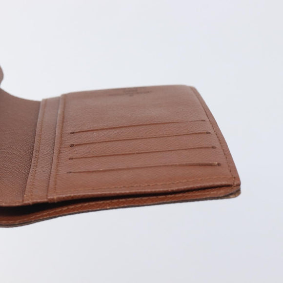LOUIS VUITTON Monogram Porte Monnaie Billets Viennois Wallet M61663 Auth 205211V