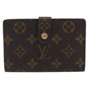 LOUIS VUITTON Monogram Porte Monnaie Billets Viennois Wallet M61663 Auth 205211V-13
