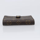 LOUIS VUITTON Monogram Porte Monnaie Billets Viennois Wallet M61663 Auth 205211V-6