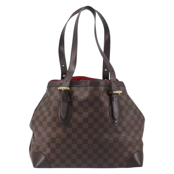LOUIS VUITTON Damier Ebene Hampstead MM Tote Bag N51204 LV Auth 205214