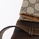 GUCCI GG Supreme Shoulder Bag PVC Beige Gold 56 02 504 Auth 205220-23