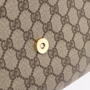 GUCCI GG Supreme Shoulder Bag PVC Beige Gold 56 02 504 Auth 205220-25