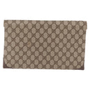 GUCCI GG Supreme Shoulder Bag PVC Beige Gold 56 02 504 Auth 205220-3