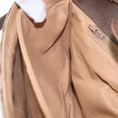 GUCCI GG Supreme Shoulder Bag PVC Beige Gold 56 02 504 Auth 205220-32