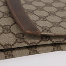 GUCCI GG Supreme Shoulder Bag PVC Beige Gold 56 02 504 Auth 205220-6