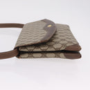 GUCCI GG Supreme Shoulder Bag PVC Beige Gold 56 02 504 Auth 205220-7