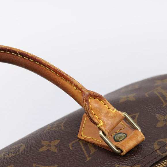 LOUIS VUITTON Monogram Speedy 35 Hand Bag M41524 LV Auth 205222
