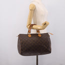 LOUIS VUITTON Monogram Speedy 35 Hand Bag M41524 LV Auth 205222-21