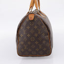 LOUIS VUITTON Monogram Speedy 35 Hand Bag M41524 LV Auth 205222-3
