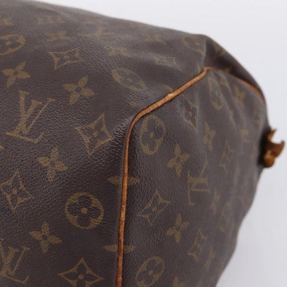 LOUIS VUITTON Monogram Speedy 35 Hand Bag M41524 LV Auth 205226