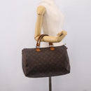 LOUIS VUITTON Monogram Speedy 35 Hand Bag M41524 LV Auth 205226-23
