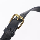 PRADA Waist bag Nylon Navy Gold Auth 205227-10