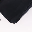 PRADA Waist bag Nylon Navy Gold Auth 205227-12