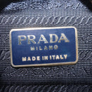 PRADA Waist bag Nylon Navy Gold Auth 205227-18