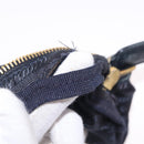 PRADA Waist bag Nylon Navy Gold Auth 205227-23