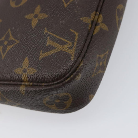 LOUIS VUITTON Monogram Pochette Accessoires Pouch M51980 LV Auth 205230