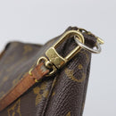 LOUIS VUITTON Monogram Pochette Accessoires Pouch M51980 LV Auth 205230-21