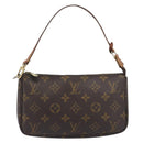 LOUIS VUITTON Monogram Pochette Accessoires Pouch M51980 LV Auth 205230-13