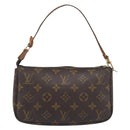 LOUIS VUITTON Monogram Pochette Accessoires Pouch M51980 LV Auth 205230-2