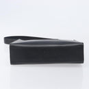 GUCCI Shoulder Bag Patent leather Black Silver Auth 205233-5