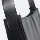 GUCCI Shoulder Bag Patent leather Black Silver Auth 205233-9