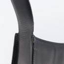 GUCCI Shoulder Bag Patent leather Black Silver Auth 205233-10