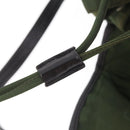 PRADA Backpack Nylon Green Silver Auth 205236-23