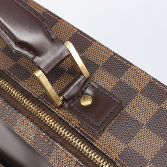 LOUIS VUITTON Ebene Canvas Ordinatur Savana Bag 2way N53355 LV Auth 205237V