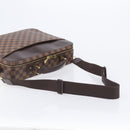 LOUIS VUITTON Ebene Canvas Ordinatur Savana Bag 2way N53355 LV Auth 205237V-8
